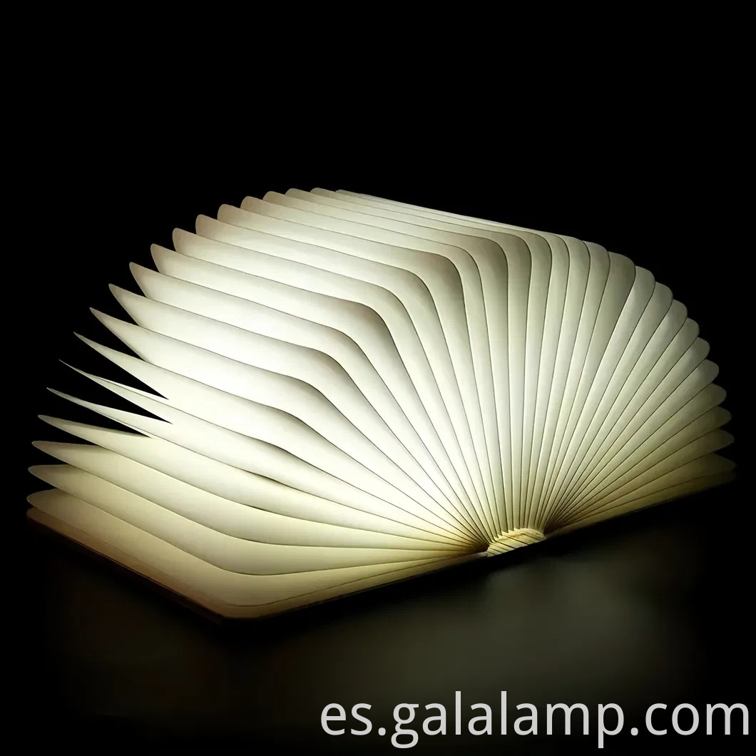 Luz de libro magnético portátil con capacidad de carga USB